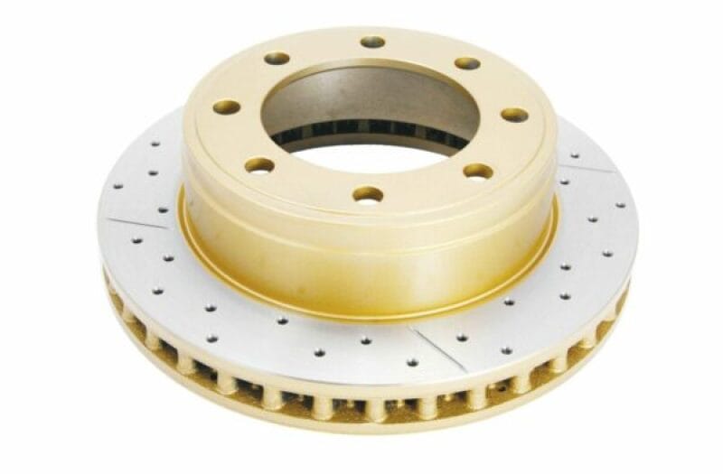 DBA — Street Series Rotor - Cross Drilled/Slotted Uni-Directional Rotor
Front Street Series XGold Brake Rotor
