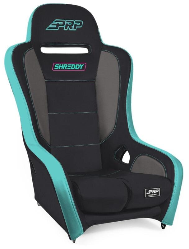 PRP Seats — PRP Shreddy Podium Suspension Seat - Black/Teal