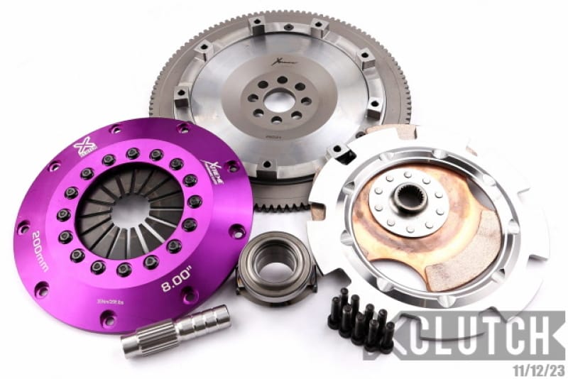 XCLUTCH — Clutch Kit Inc Flywheel; 8" Solid Ceramic Clutch Disc