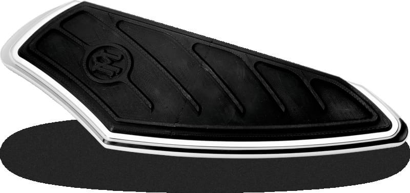 Performance Machine — Performance Machine Floorboard Assembly Driver Contour - Chrome