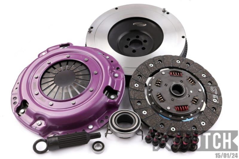 XCLUTCH — Clutch Kit Inc Flywheel: Stage 1  Single Sprung Organic Clutch Disc