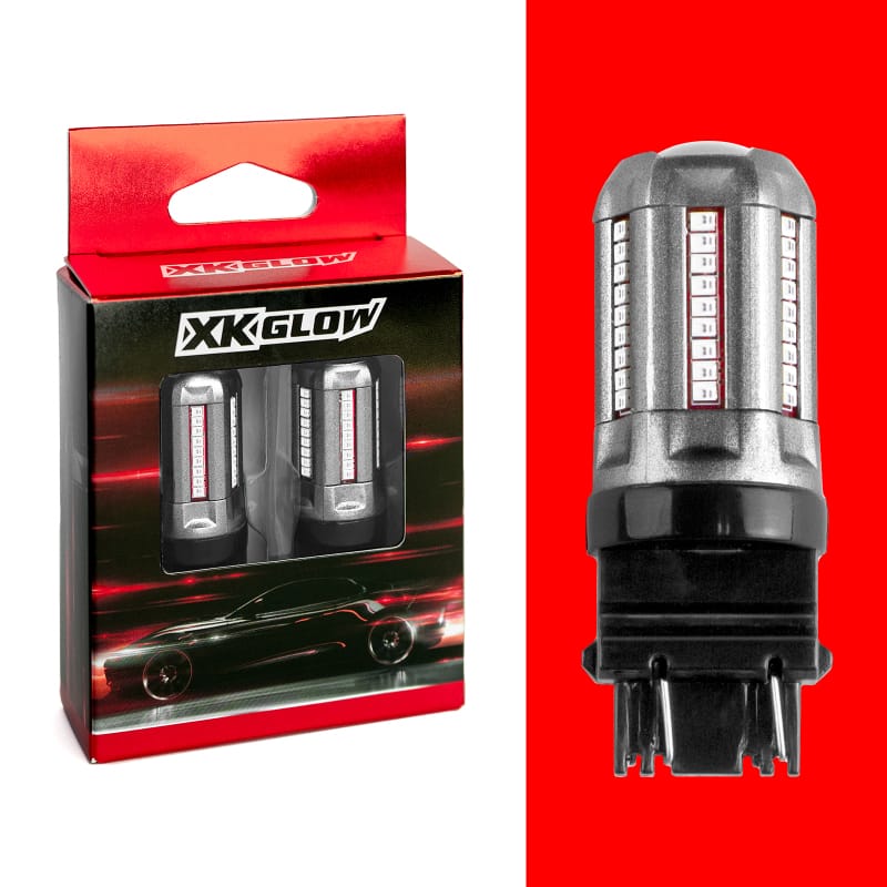 XKGLOW — XK Glow 2pc Red 3156 Auto Bulb
