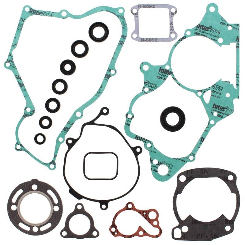 Vertex Pistons — Vertex Gaskets 86-91 Honda CR80R Complete Gasket Kit w/ Oil Seals