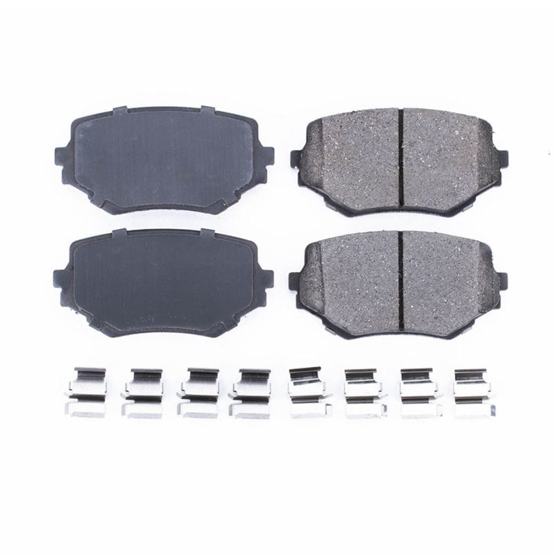 PowerStop — PowerStop - Z17 Low-Dust Ceramic Brake Pads with Hardware