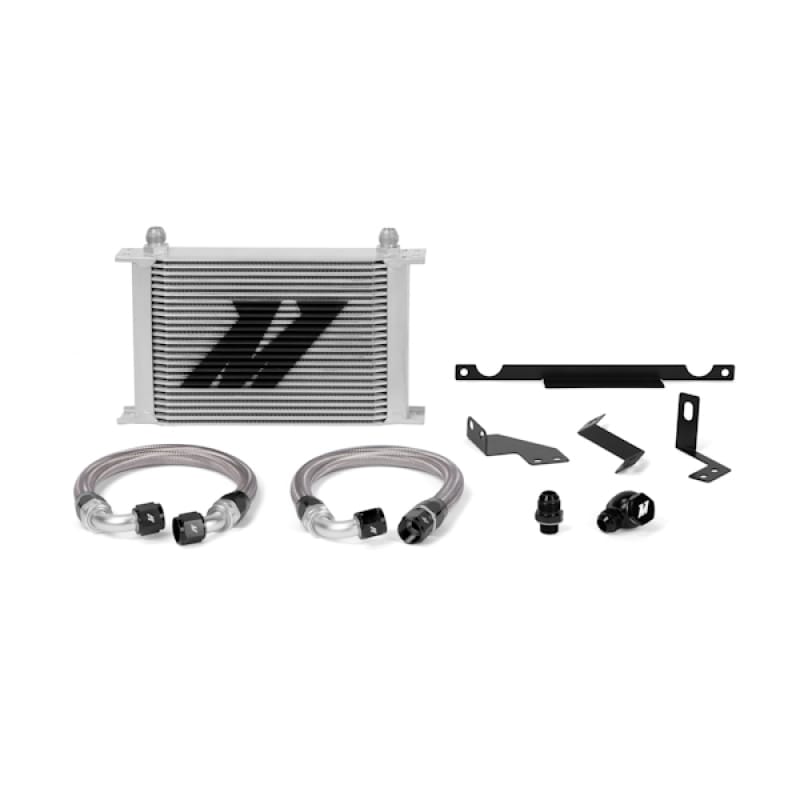 Mishimoto — Oil Cooler Kit, Silver, fits Mitsubishi Lancer Evolution 7/8/9 2001-2007
Mitsubishi Lancer Evolution 7/8/9 Oil Cooler Kit