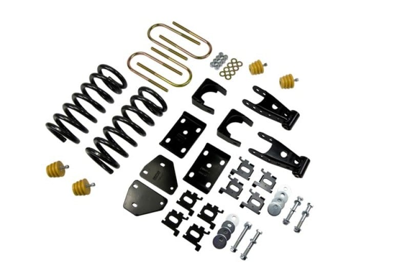 Belltech — Front And Rear Complete Kit W/O Shocks
LOWERING KIT W/O SHOCKS - 812