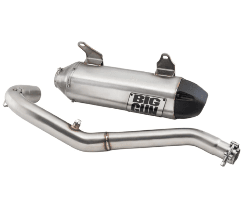 Big Gun — Big Gun 15-23 Honda Rincon 680 EXO Stainless Slip On Exhaust