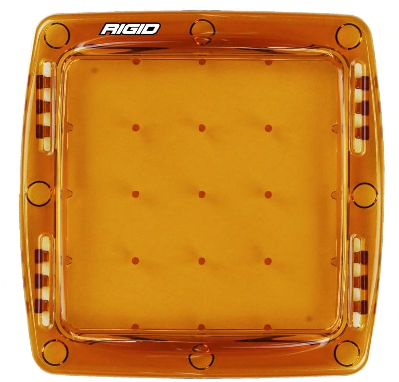 Rigid Industries — Light Cover For Q-Series LED Lights, Amber, Single
COVER Q-SERIES YELLOW