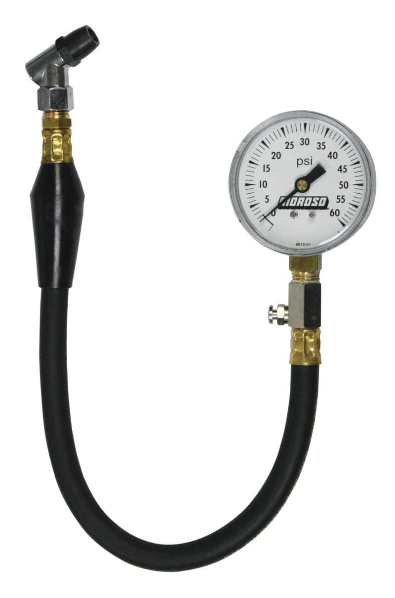Moroso — Moroso Tire Pressure Gauge 0-60psi - 2-5/8in Display - 2 Percent Accuracy