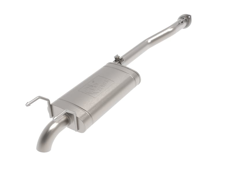 aFe — ROCK BASHER 2-1/2 IN 409 Stainless Steel Cat-Back Hi-Tuck Exhaust System