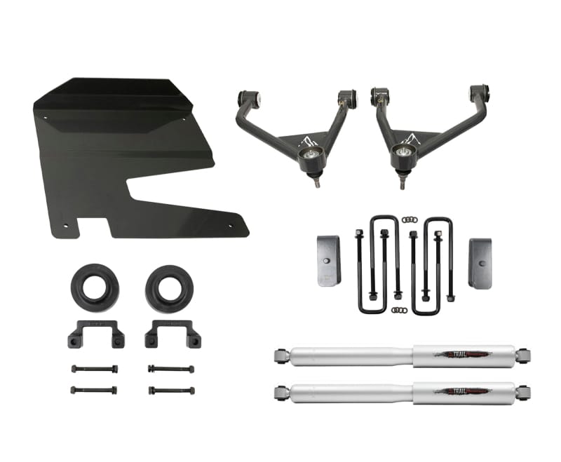 Belltech — 4 INCH LIFT KIT | FRONT SPACERS AND REAR TRAIL PERFORMANCE SHOCKS - 150212BK
4" Lift Kit Inc. Rear Trail Performance Shocks Only