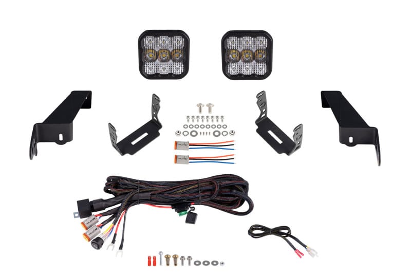 Diode Dynamics — Pod light featuring advanced TIR optics for high efficiency and focus.