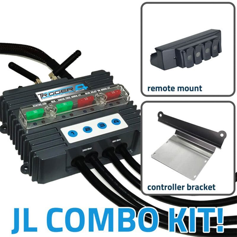 ORACLE Lighting — TRIGGER 4 PLUS Wireless Accessory Control System COMBO KIT - Jeep JL and JT