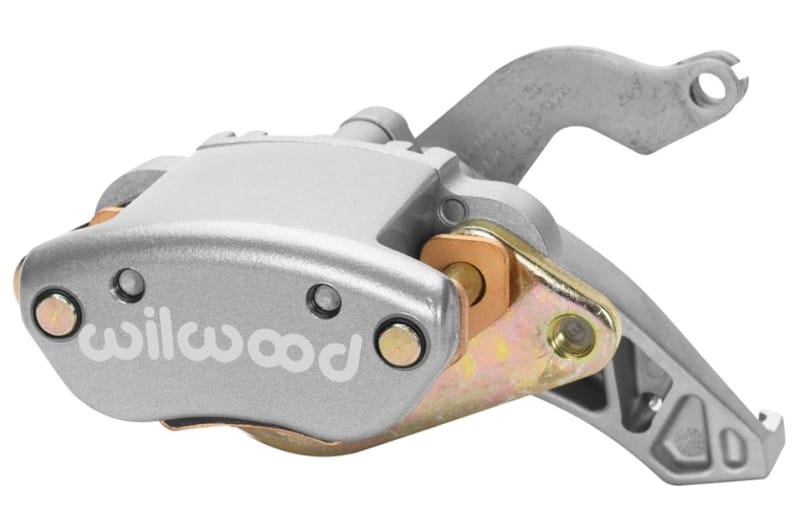 Wilwood — CALIPER,MC4,MECH P-BRAKE,1.19,.81 ROTOR L/H,SILVER