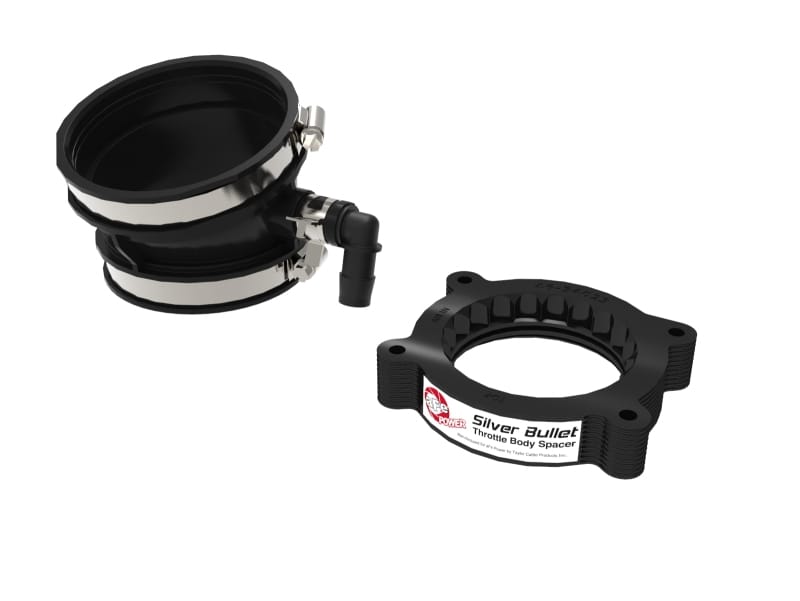 aFe — Silver Bullet Throttle Body Spacer Kit Black