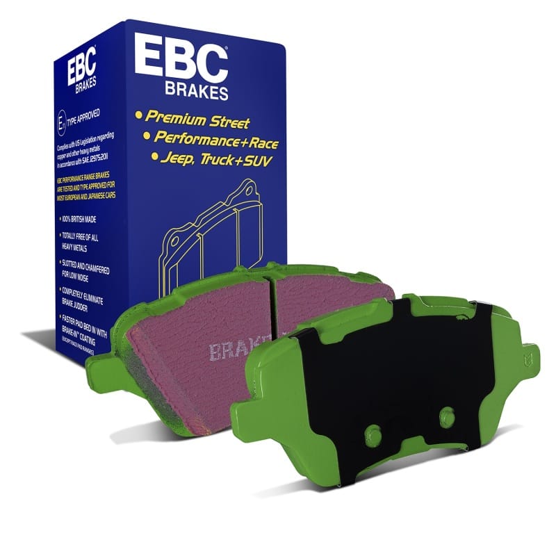 EBC — EBC 13+ Ford Fiesta 1.6 Turbo ST Greenstuff Front Brake Pads
Disc Brake Pad