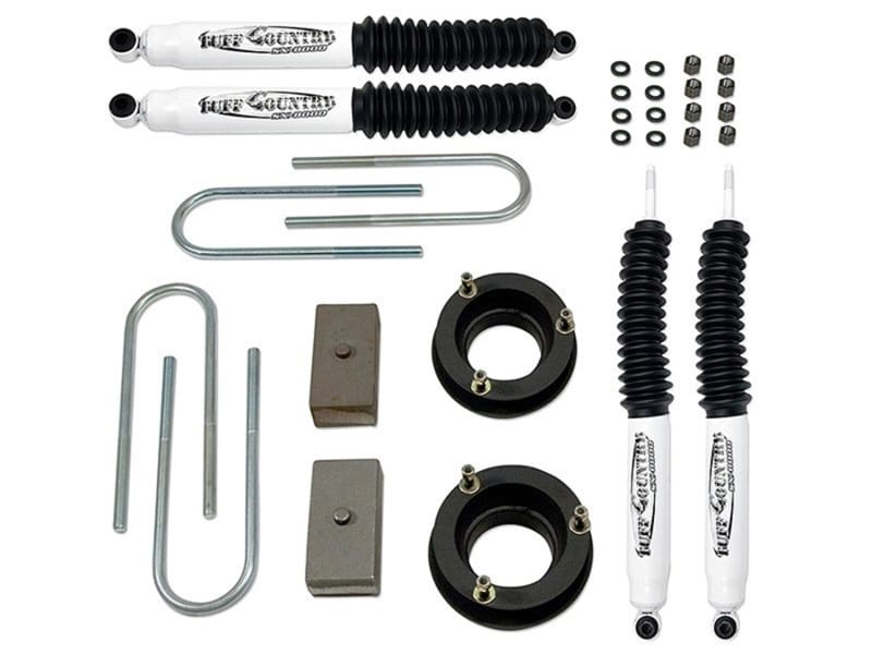 Tuff Country — 2003-2013 Dodge Ram 2500 4x4-2in. Lift Kit (w/Rear lift blocks) by (fits models