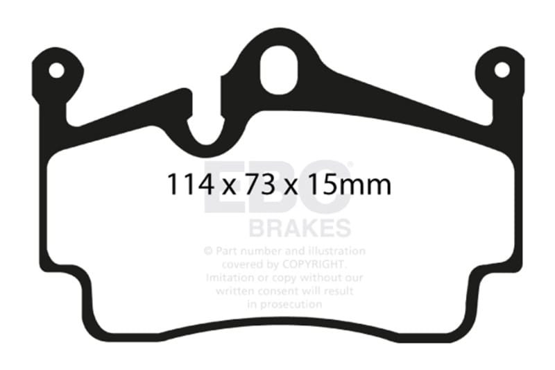 EBC — Yellowstuff Street And Track Brake Pads