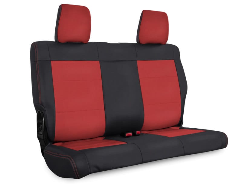 PRP Seats — PRP 07-10 Jeep Wrangler JK Rear Seat Covers/2 door - Black/Red
Seat Covers