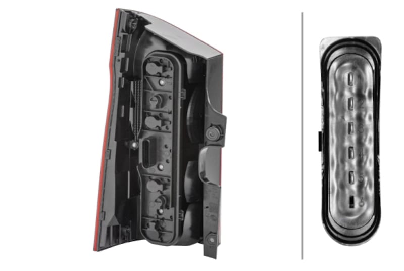 Hella — HELLA Tail Light Assembly 011581341