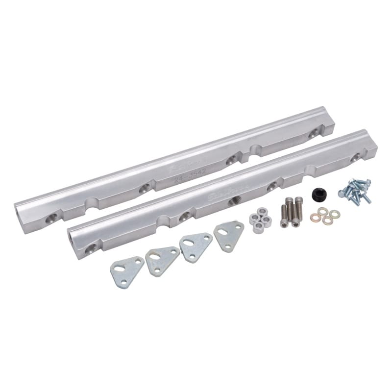 Edelbrock — Fuel Rail Kit for Ford 5.0L 3/8" NPT in Clear Finish
Victor Series Fuel Rail Kit