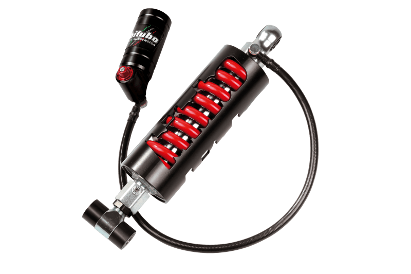 Bitubo Suspension — Bitubo HZM1 Monoshock Adjustable: Spring Preload, Rebound, Compression, Length, Red Spring