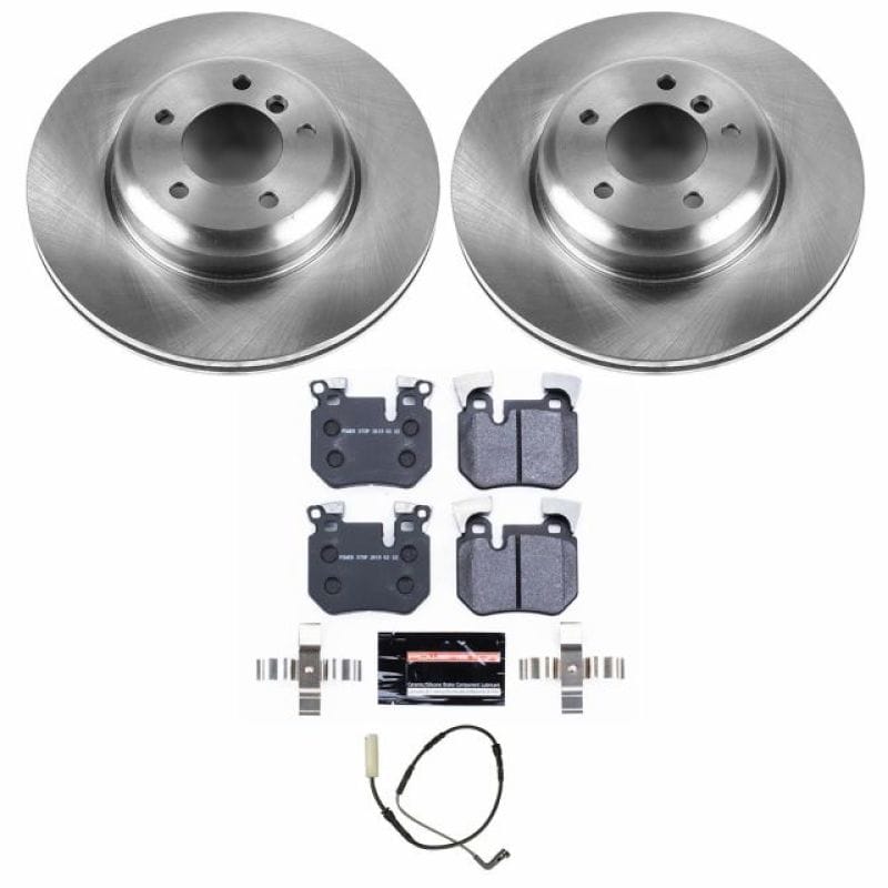PowerStop — Track Day High-Performance Brake Pad and Rotor Kit