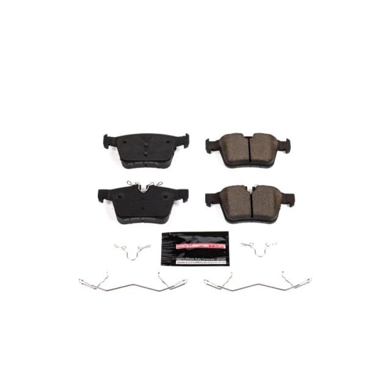 PowerStop — PowerStop - Z23 Daily Driver Carbon-Fiber Ceramic Brake Pads with Hardware Kit