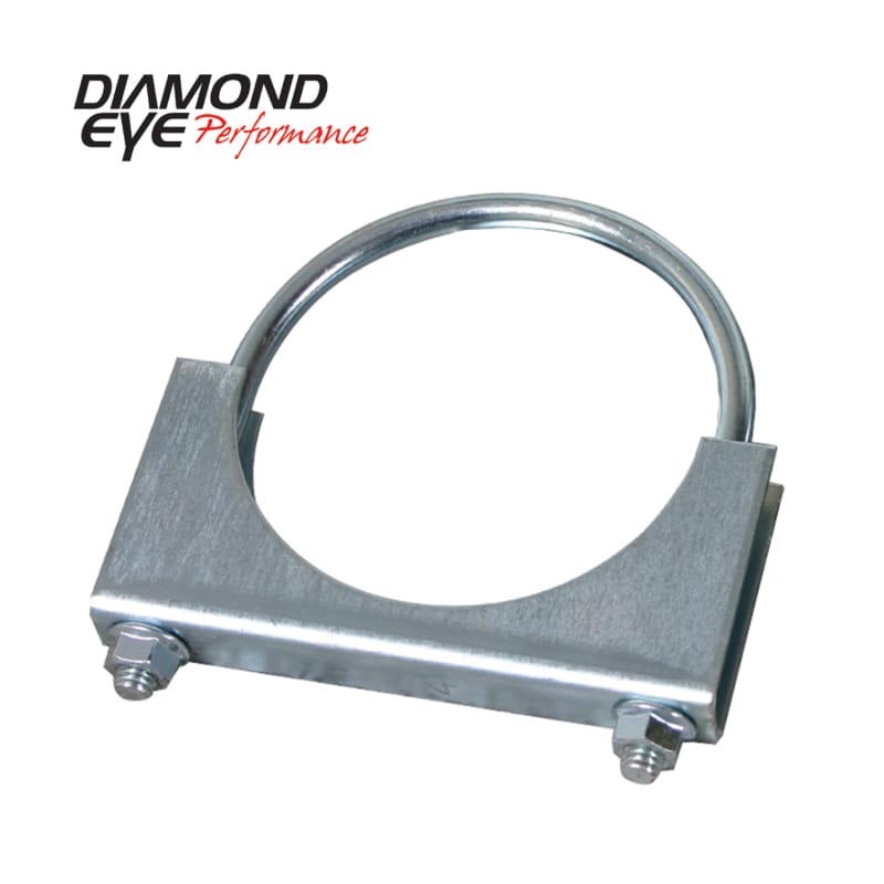 Diamond Eye Performance — PERFORMANCE DIESEL EXHAUST PART-5in. ZINC COATED U-BOLT SADDLE CLAMP