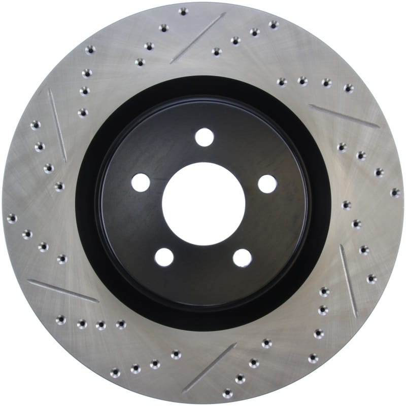 Stoptech — StopTech Sport Drilled & Slotted Brake Rotor; Front Right
StopTech Sport Drilled/Slotted Brake Rotor; Front Right