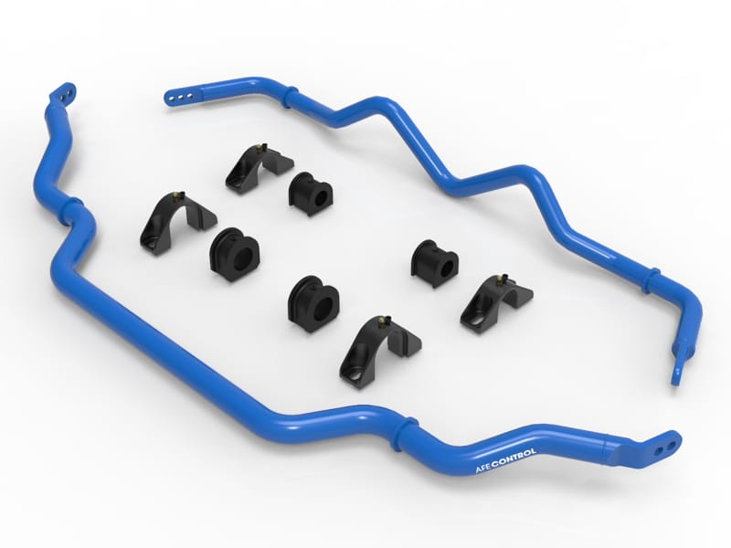 aFe — aFe CONTROL Front and Rear Sway Bar Set Blue