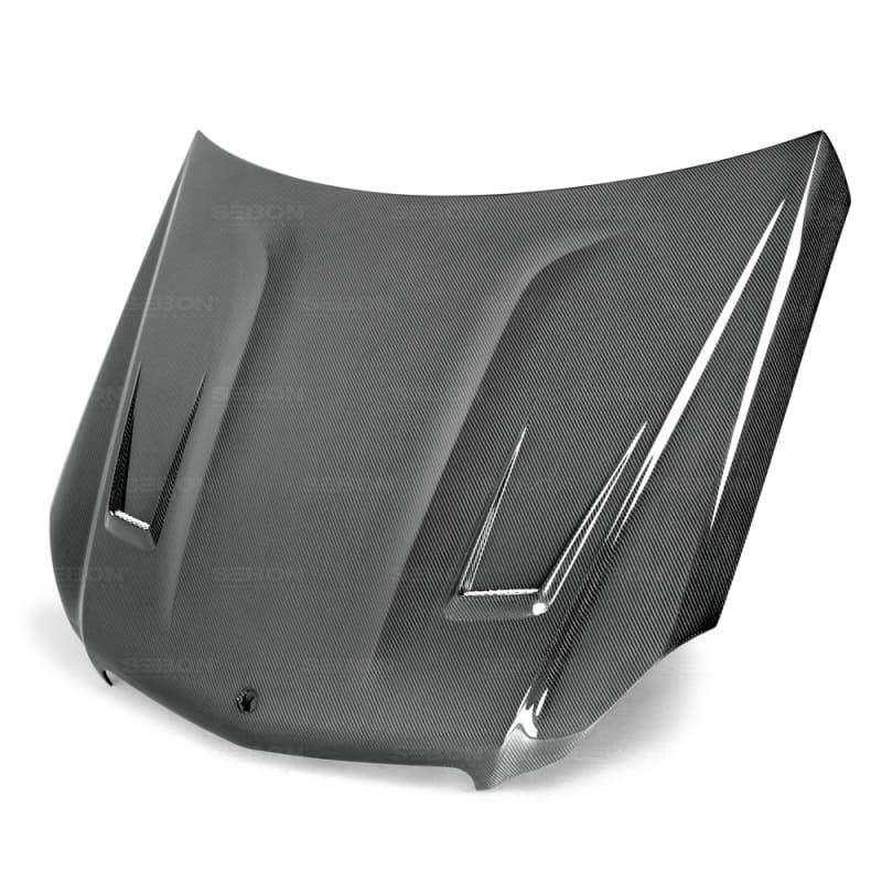 Seibon — Seibon 12-14 Mercedes C-Class GT Style Carbon Fiber Hood