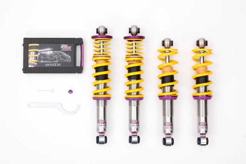 KW — Height Adjustable Coilovers with Independent Compression and Rebound Technology
KW COILOVER KIT V3 - 35269004