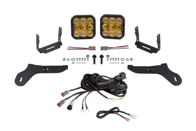 Diode Dynamics — Pod lightbar featuring advanced TIR optics for high efficiency and focus.
Bolt-on Pod Light kit for 2017-2020 Ford Raptor.