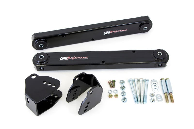 UMI Performance — 3022 - 1978-1988 GM G-Body Rear Lift Bar Set, Bolt In