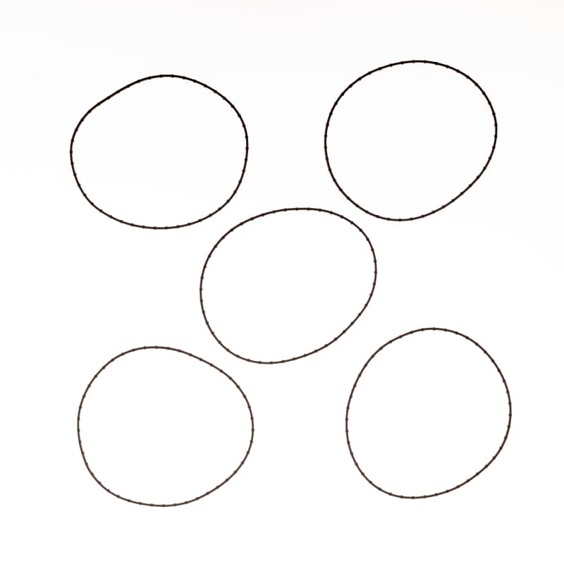 Cometic Gasket — Cometic Harley-Davidson Twin Cam Derby Cover O-Ring 99-06 All Tc, 99-05 Dyna, 5Pk