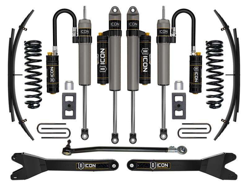 ICON — 23 FORD F250/F350 DIESEL 2.5" STAGE 4 SUSP SYS RADIUS ARMS/EXPANSION PACK