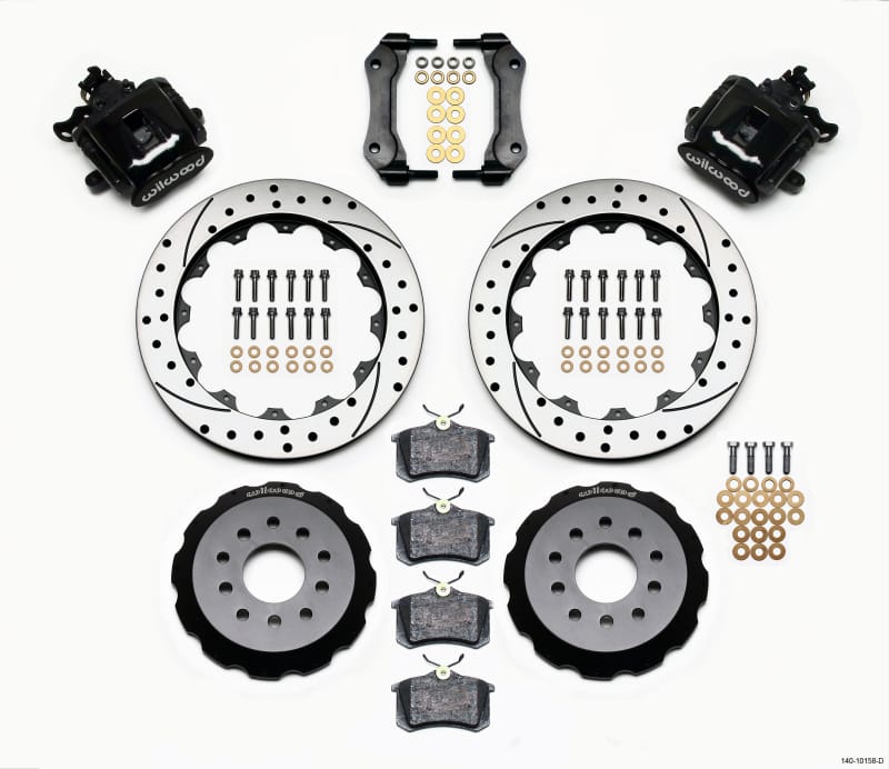 Wilwood — KIT,REAR,CPB,MUSTANG 94-04,.875 OFFSET 12.90 ROTOR,DRILL