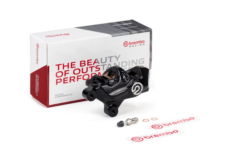 Brembo OE Powersports — Brembo OE 99-02 Harley-Davidson FLHR Road King 484 Logopuro Brake Caliper - Front Left