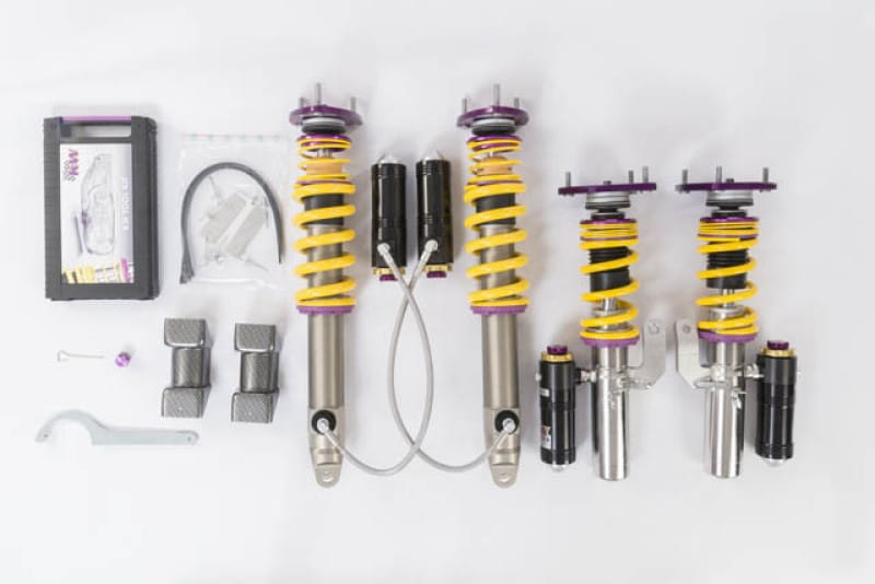 KW — Adjustable Coilovers, Aluminum Top Mounts, Rebound and Low & High Compression
KW V4 CLUBSPORT KIT - 39771246