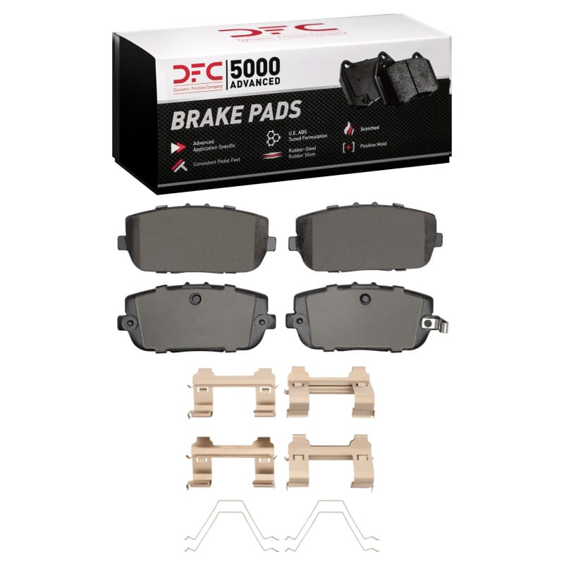 DFC — DFC 5000 Advanced Pads - Ceramic and Hardware Kit