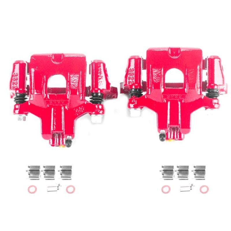 PowerStop — Red Powder Coated Calipers