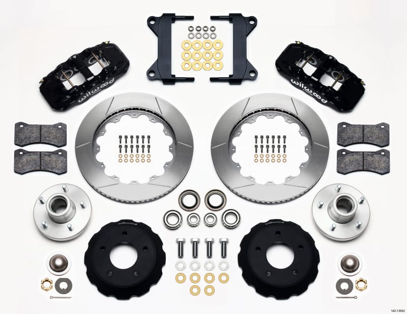 Wilwood — KIT,FRONT,C-10 CPP SPINDLE,AERO6,14.00 ROTOR