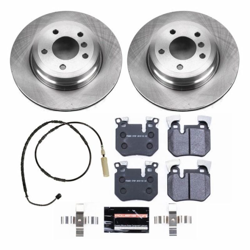 PowerStop — Track Day High-Performance Brake Pad and Rotor Kit