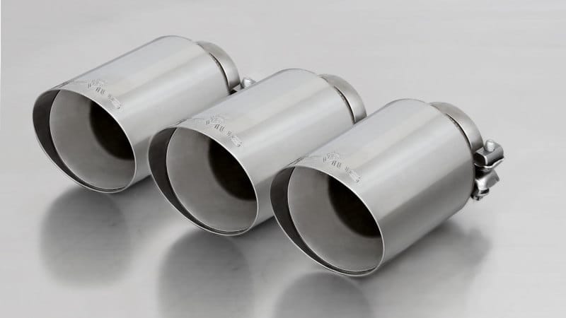 Remus — Remus 2018 Honda Civic Type-R FK8 2.0T 102mm Straight Chrome Tail Pipe Set (Triple Tip)