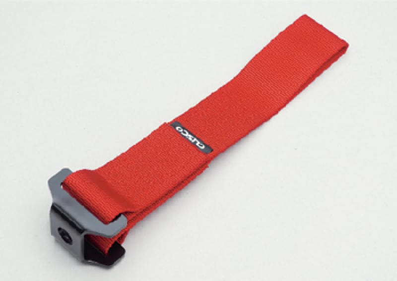 Cusco — Cusco Universal 7715lbs Tow Strap - Red (420mm L x 50mm W)