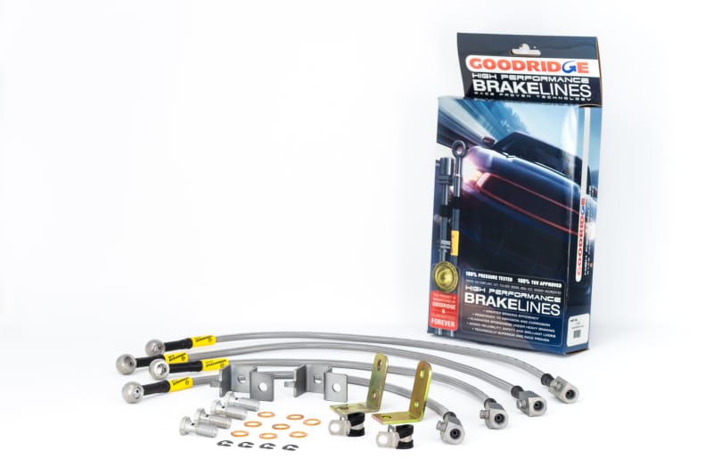 Goodridge — G-STOP SS Braided Brake Line Kit