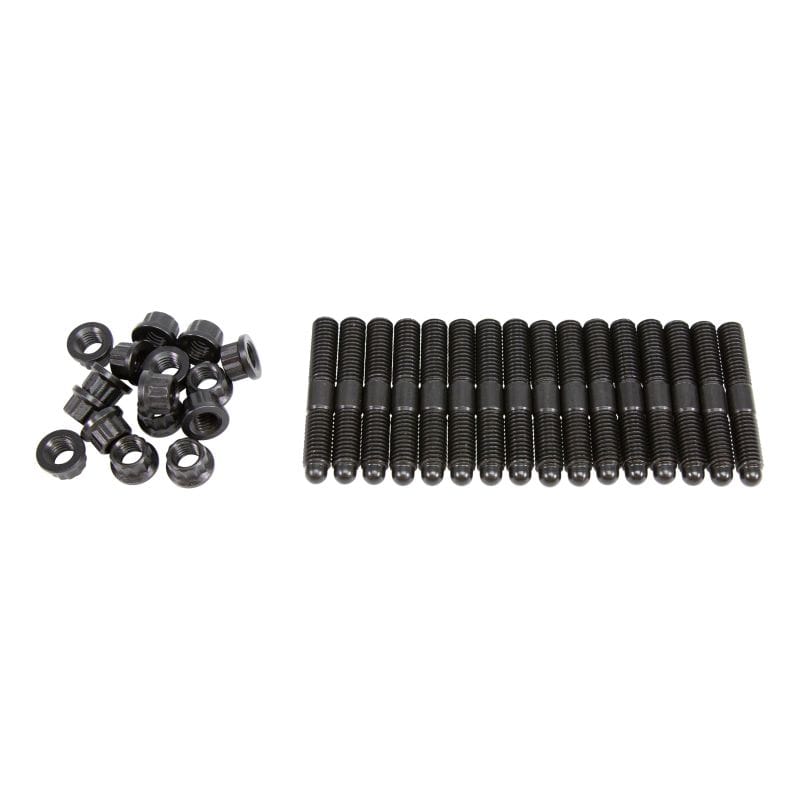 COMP Cams — M8x1.25 threads on both sides. 52mm Overall Stud Length. 12 Point flange nuts
