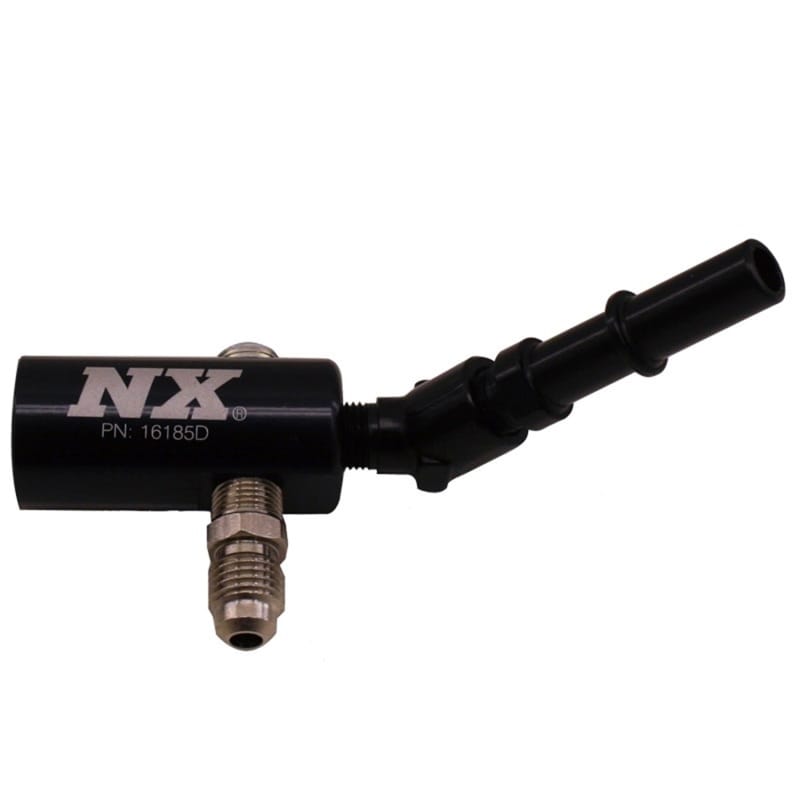 Nitrous Express — 3/8-10MM LATE MODEL BILLET FUEL LINE ADAPTER, 45 DEGREE
Nitrous Oxide Fuel Line Adapter Kit