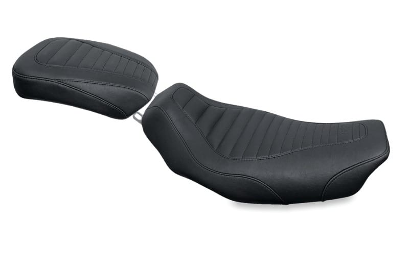Mustang Motorcycle — Mustang 97-07 Harley Electra Glide, Rd Glide Tripper Fastback Solo Seat - Black